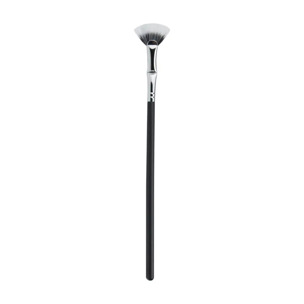 Mascara Applicator Angled Fan-Shaped Eyelash Brush Fine Professional Mascara Fan Brush Soft Wooden Handle Makeup Tool