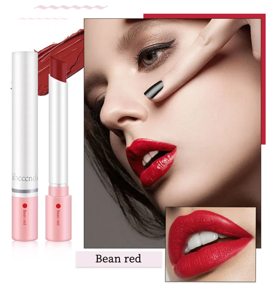 4 pcs/set Cigarette Lipstick Set Long Lasting Lip Glaze Matte Lip Gloss Waterproof Lip Stick Tube Nude Lip Tint Makeup Cosmetics - She Vibess By C2P