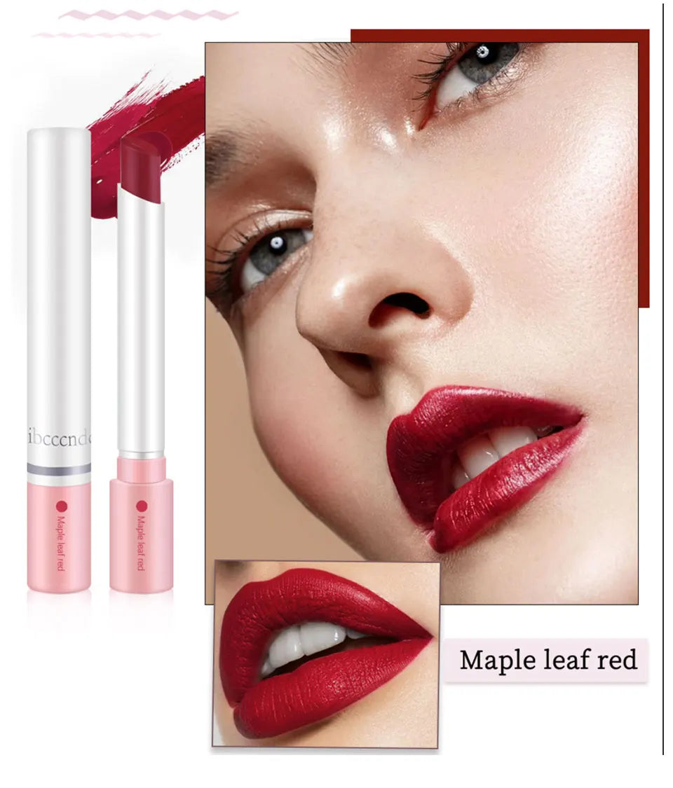4 pcs/set Cigarette Lipstick Set Long Lasting Lip Glaze Matte Lip Gloss Waterproof Lip Stick Tube Nude Lip Tint Makeup Cosmetics - She Vibess By C2P