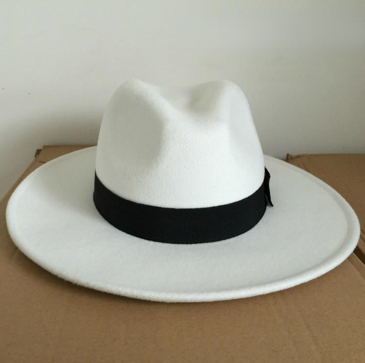 Michael Jackson Cosplay Hat Cotton Demo Caps Gentleman Formal Hat Party Halloween Dance Cap Gifts White/black Summer - She Vibess By C2P