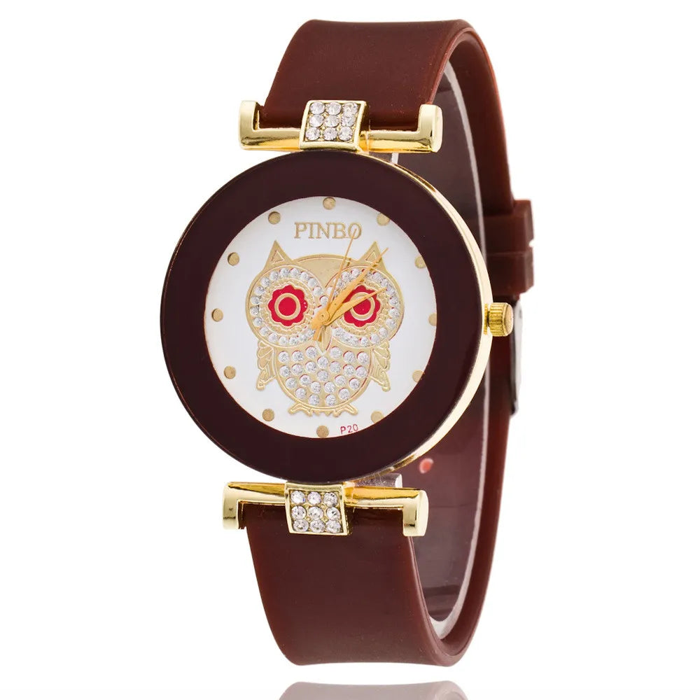 Simple Black White Quartz Watches Women Minimalist Design Silicone Strap Wristwatch Big Dial Women's Fashion Creative Watch - She Vibess By C2P