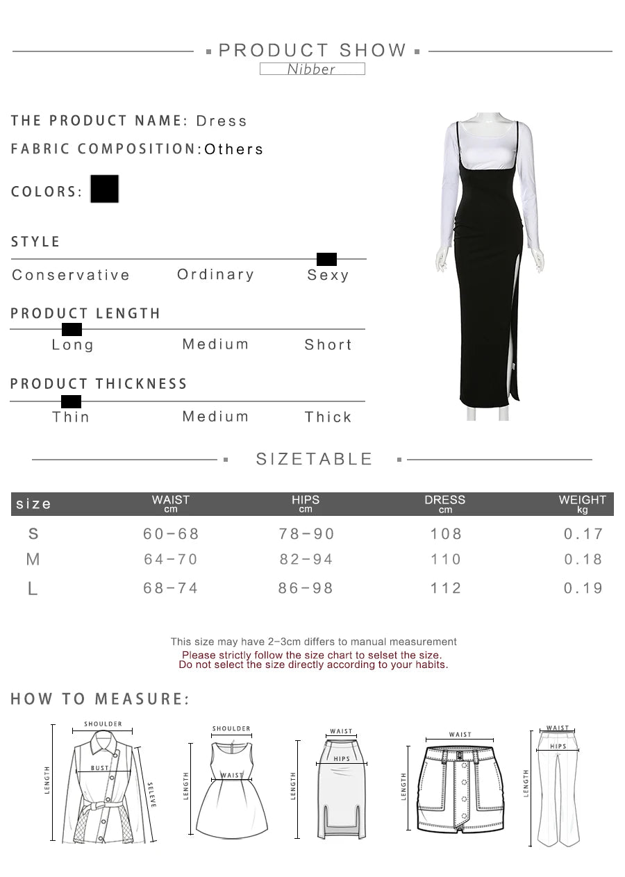 NIBBER black sexy camis dresses women party long dress beach vacation new year 2024 spring summer new slim soft stretch fashion - She Vibess By C2P