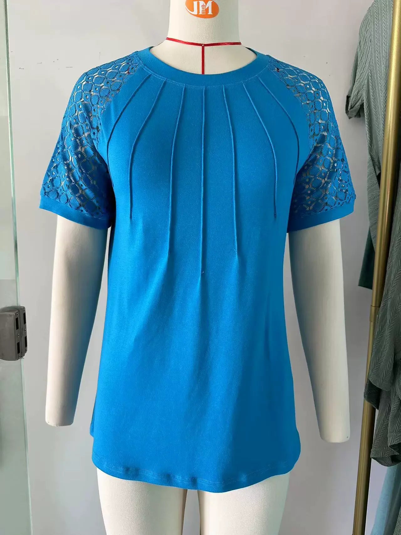 S-2XL Womens Summer Tops Spring Shirts Trendy Vacation Outfits Short Sleeve Business Tshirts Fashion Casual Blouses - She Vibess By C2P