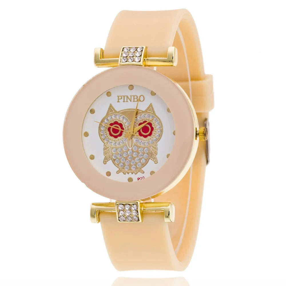 Simple Black White Quartz Watches Women Minimalist Design Silicone Strap Wristwatch Big Dial Women's Fashion Creative Watch - She Vibess By C2P