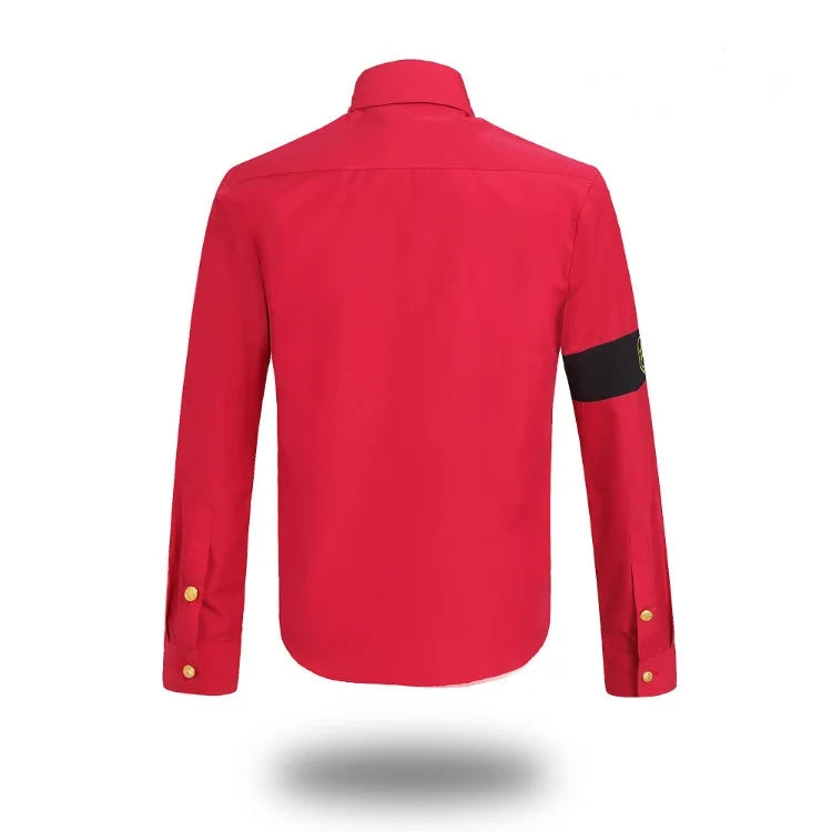 MJ Professional Cosplay MICHAEL JACKSON Costume CTE Style Shirt For MJ Fans White Black RED Colors - She Vibess By C2P