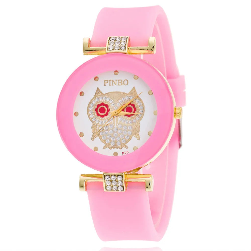 Simple Black White Quartz Watches Women Minimalist Design Silicone Strap Wristwatch Big Dial Women's Fashion Creative Watch - She Vibess By C2P