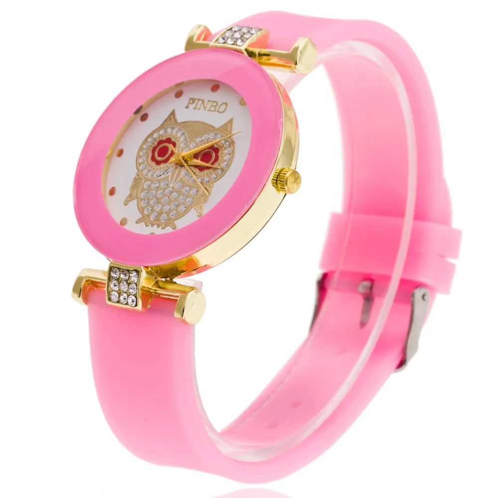 Simple Black White Quartz Watches Women Minimalist Design Silicone Strap Wristwatch Big Dial Women's Fashion Creative Watch - She Vibess By C2P