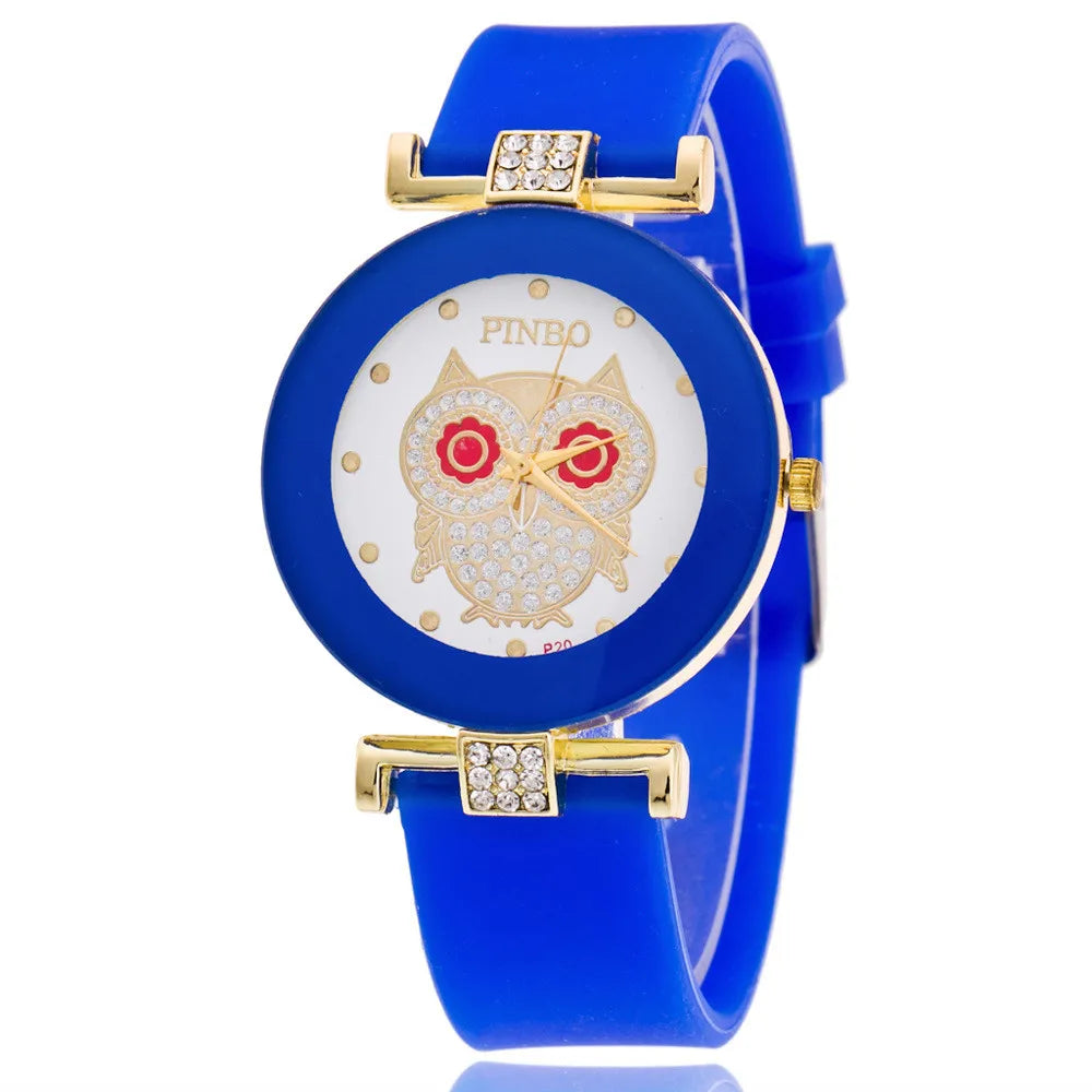 Simple Black White Quartz Watches Women Minimalist Design Silicone Strap Wristwatch Big Dial Women's Fashion Creative Watch - She Vibess By C2P