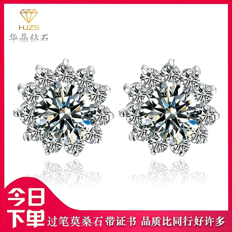 Pt950 Platinum Valentine's Day Diamond Gift Jewelry for Girlfriend - She Vibess By C2P