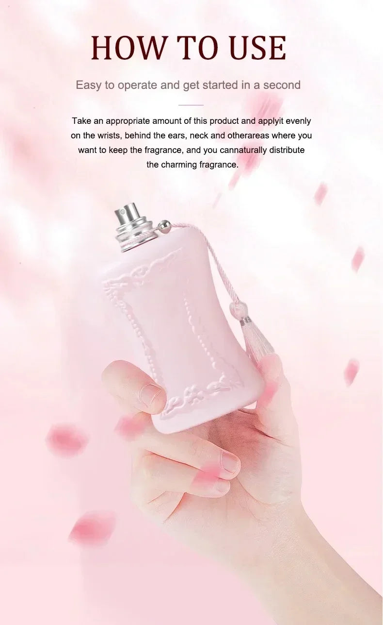 Original Women Perfume Female Long Lasting Perfumes Floral Fragrance Women's Perfume Gift Spray Pheromone 75ml Eau De Toilette - She Vibess By C2P