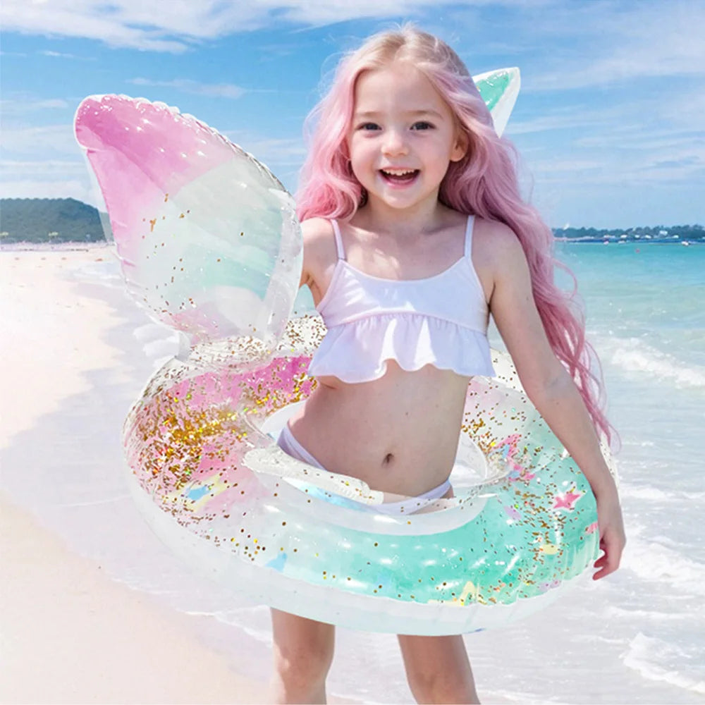 Rooxin Baby Child Swim Tube Inflatable Swimming Seat Ring For Kid Adult Swim Circle Swim Pool Float Water Play Equipment - She Vibess By C2P