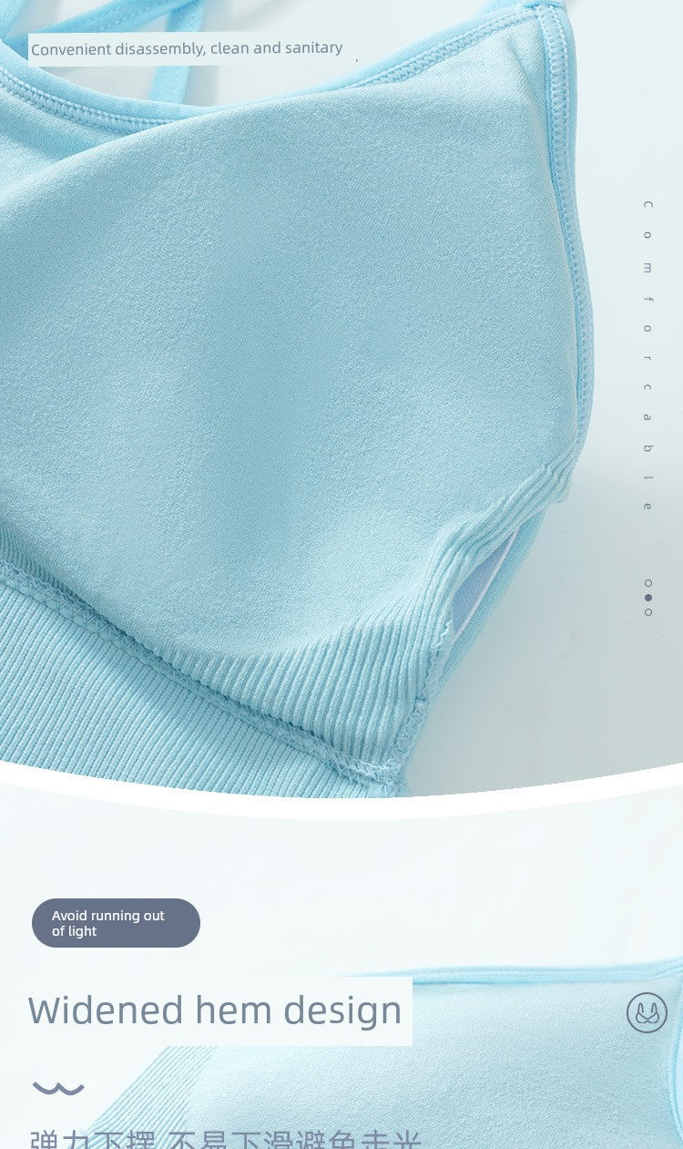 New Arrival Sports Bra Female Quick-Drying Shockproof Running Yoga Workout Vest Cross Beauty Back and Push up Student Underwear