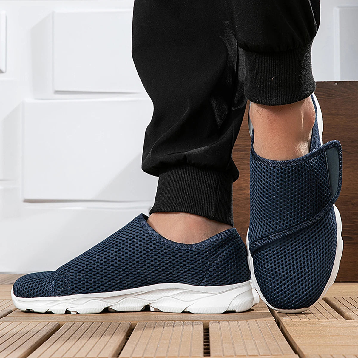 New Casual Orthopedics Wide Feet Swollen Shoes Thumb Eversion Adjusting Soft Comfortable Diabetic Shoe Walking Shoes - She Vibess By C2P