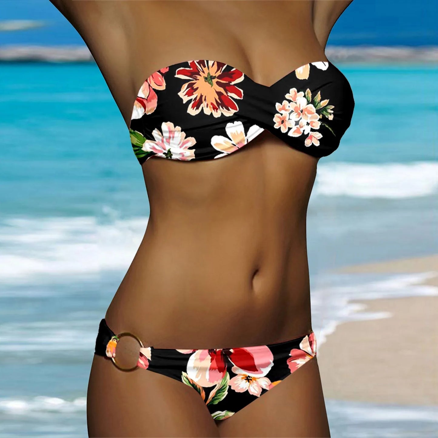 Top Selling Bikinis Sets Woman Swimsuits Swimming Two Pieces Swimsuits Swimwear Beach Suit Woman Clothing Trajes De BañO Mujer - She Vibess By C2P