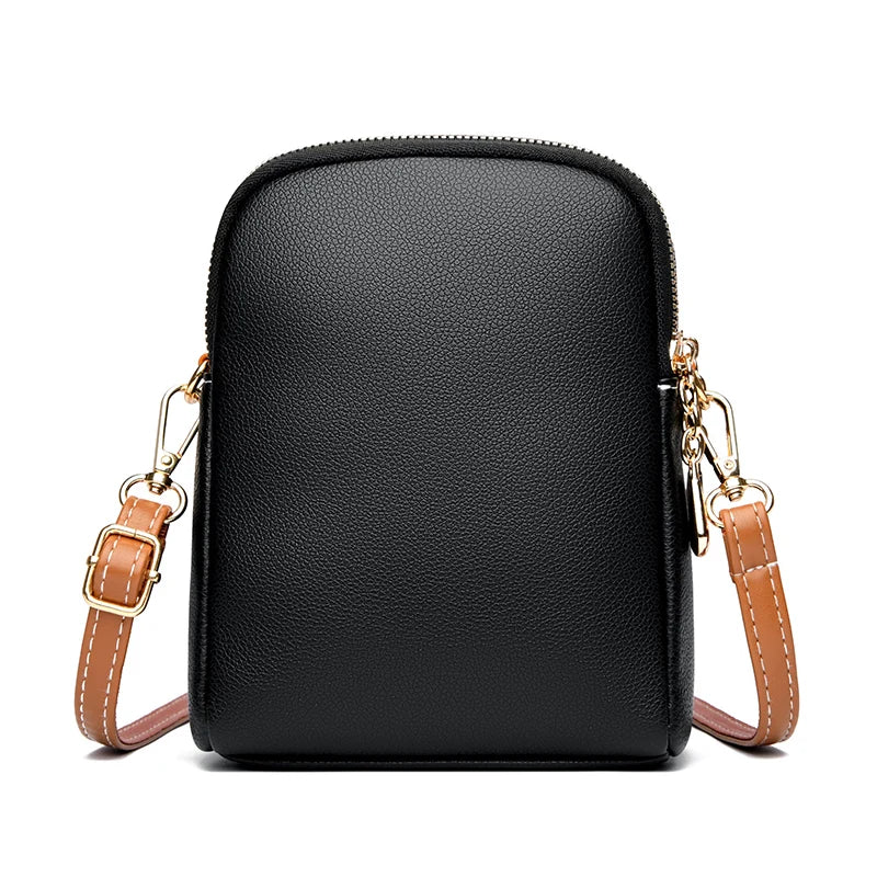 High Quality Genuine Leather Luxury Handbags Women Bag Designer Female Crossbody Shoulder Bags 2023 Ladies Cowhide Messenger Sac - She Vibess By C2P