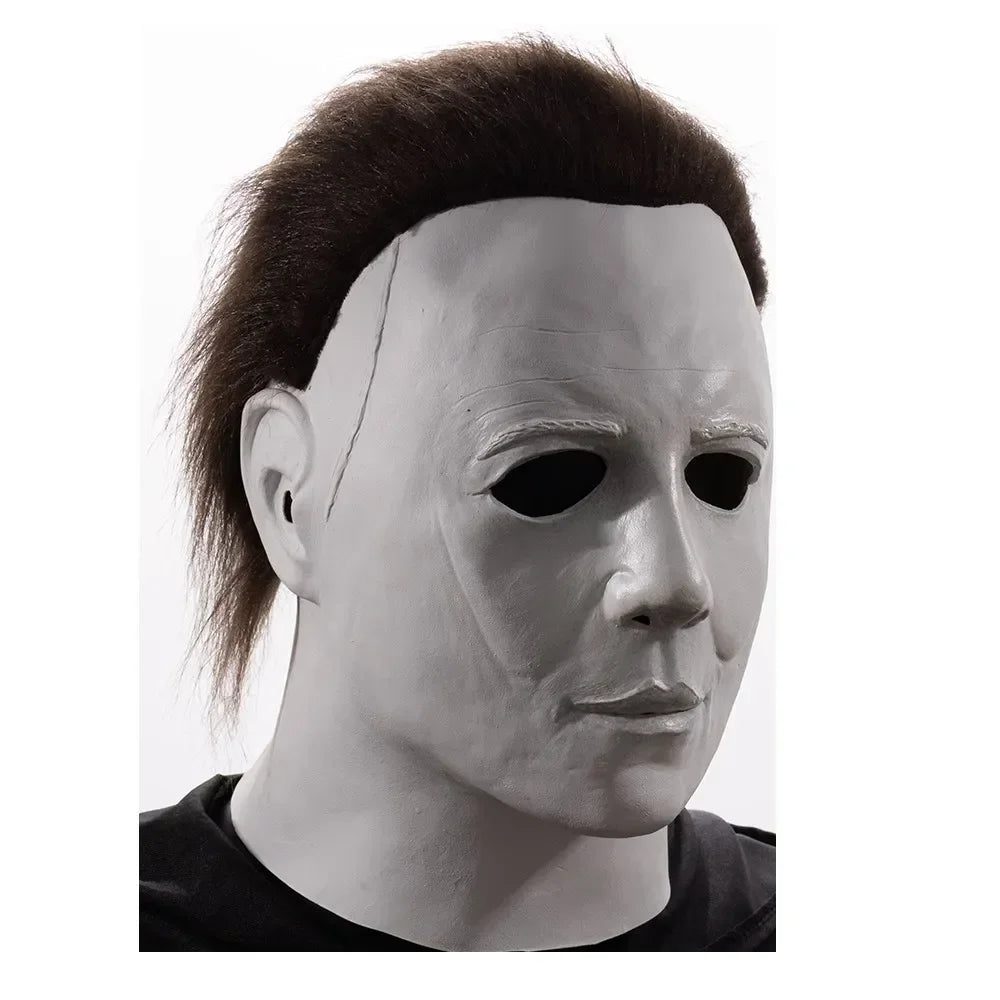 Halloween Mask Cosplay Horror Bloody Killer Demon Latex Helmet Carnival Masquerade Party Props Realistic Headgear - She Vibess By C2P