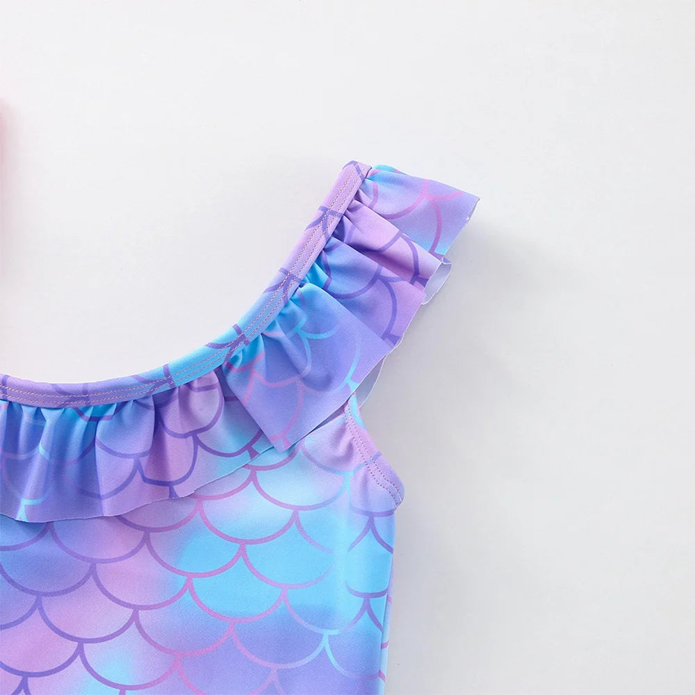My Melody Girls Tankini Swimsuits Summer Beach wear Kids Wear Bathing Suits Children's Bikini Dresses Swimsuits Fashion Mermaid - She Vibess By C2P