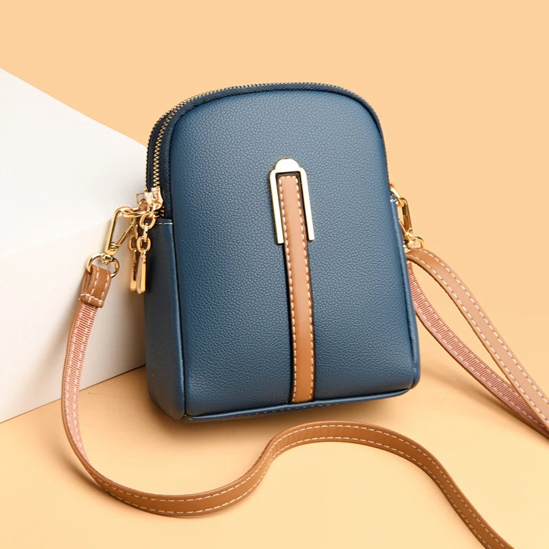 High Quality Genuine Leather Luxury Handbags Women Bag Designer Female Crossbody Shoulder Bags 2023 Ladies Cowhide Messenger Sac - She Vibess By C2P