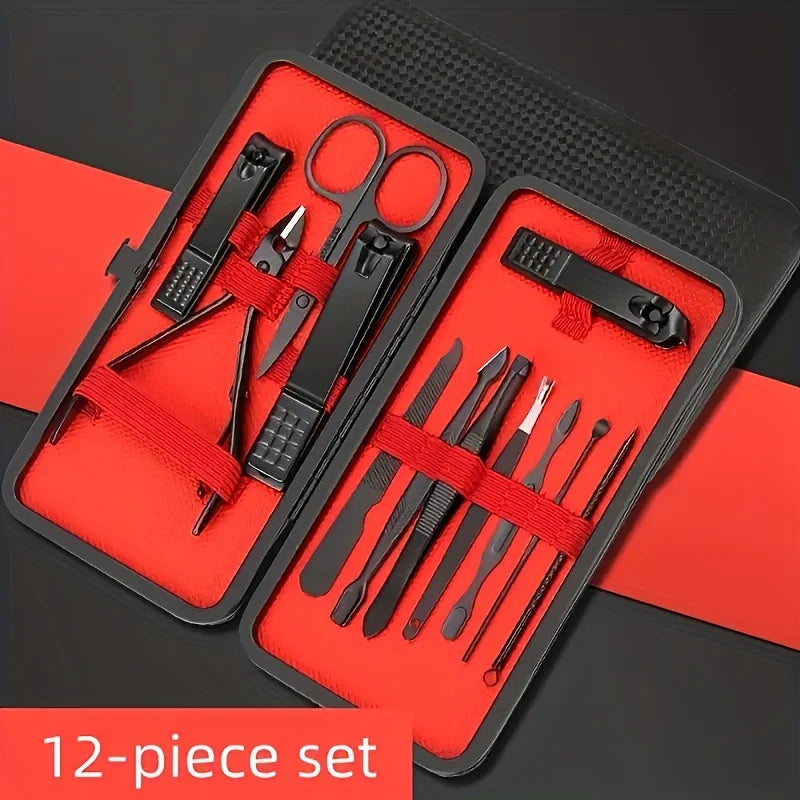 24pcs Professional Nail Clippers Kit - Ultra Sharp Fingernail - She Vibess By C2P