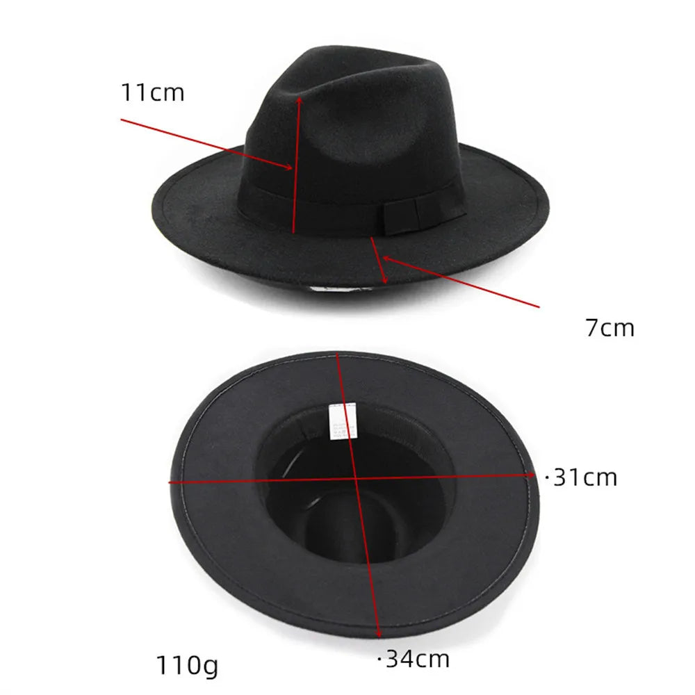 Michael Jackson Cosplay Hat Cotton Demo Caps Gentleman Formal Hat Party Halloween Dance Cap Gifts White/black Summer - She Vibess By C2P