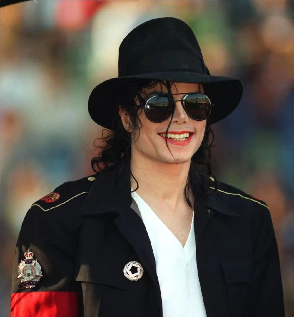 Michael Jackson Cosplay Hat Cotton Demo Caps Gentleman Formal Hat Party Halloween Dance Cap Gifts White/black Summer - She Vibess By C2P