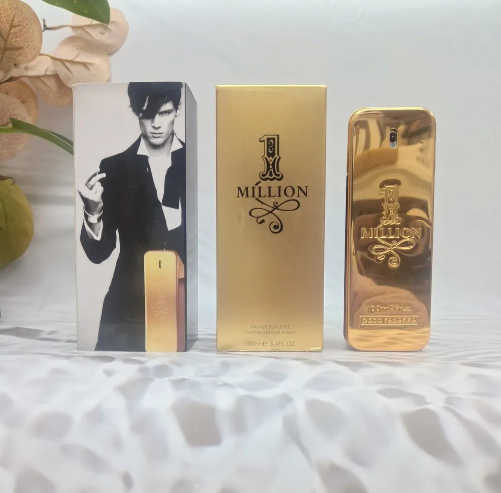 1 Million By Paco Rabanne For Men's Eau De Toilette TESTER 3.4 fl oz 100 ml Men's Cologne New in Box USA - She Vibess By C2P