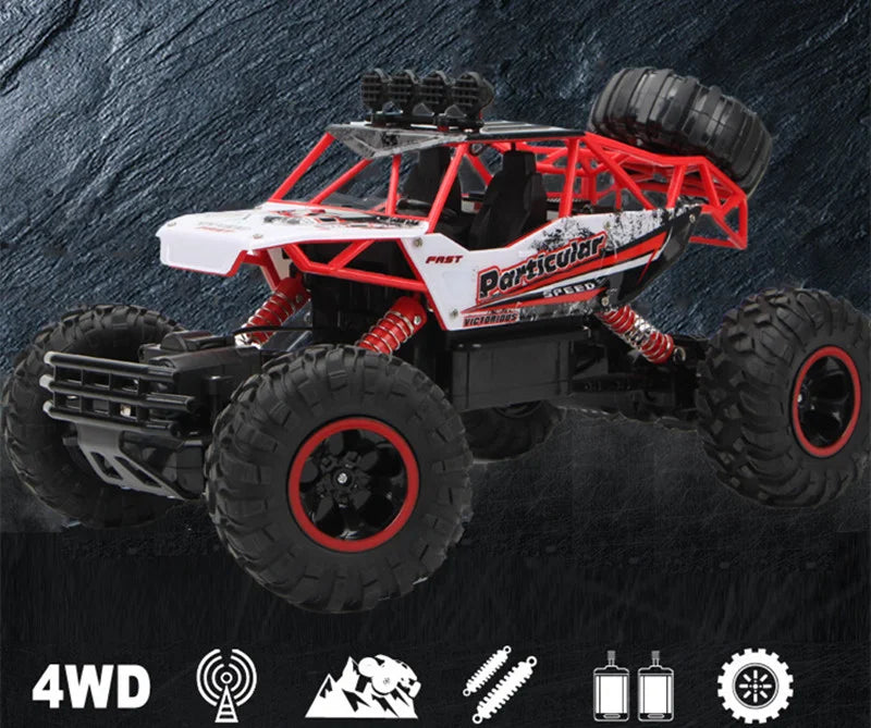 1:12 / 1:16 4WD RC Car 2.4G Radio Control Car Buggy Off-Road Remote Control Cars Trucks Boys Toys for Children - She Vibess By C2P