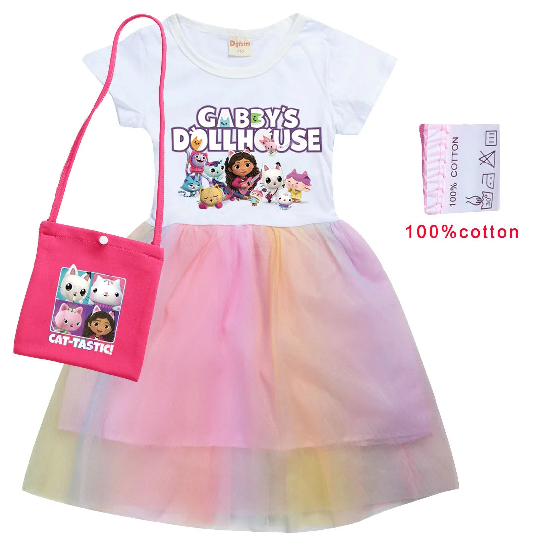 Vestido De Gabby Style Dress Girls Robe Gaby Chat Clothes Kids Summer Casual Dresses Children Sequin Princess Party Vestidos - She Vibess By C2P