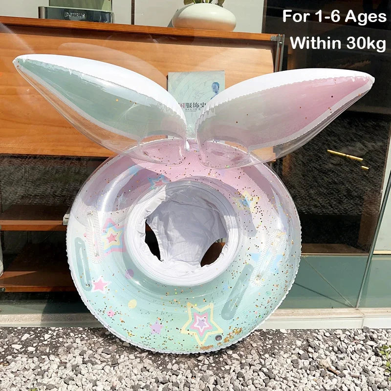 Rooxin Baby Child Swim Tube Inflatable Swimming Seat Ring For Kid Adult Swim Circle Swim Pool Float Water Play Equipment - She Vibess By C2P