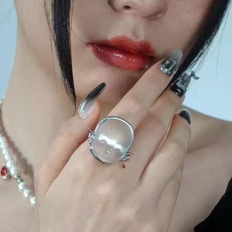 Finger Rings Adjustable Rings Women Open Rings Alloy Material Finger Rings Jewelry Gift for Women - She Vibess By C2P