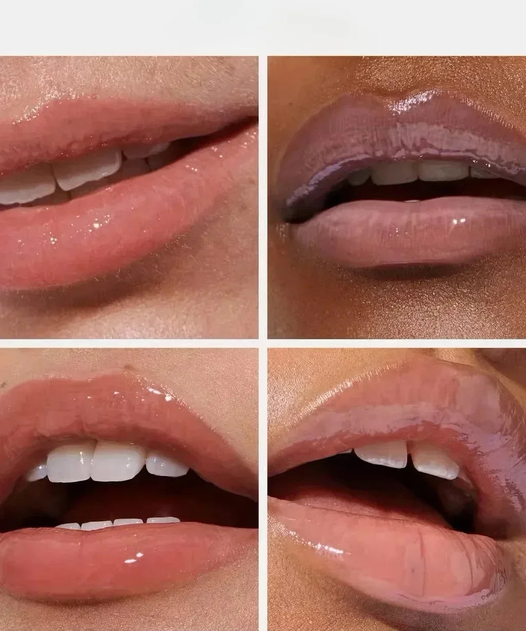 9 Colors Lip Glosses Plump Moisturizing Lip Glaze Essence Gel Oil Long Lasting Nourishing Lipstick Care Products For Women Girls - She Vibess By C2P