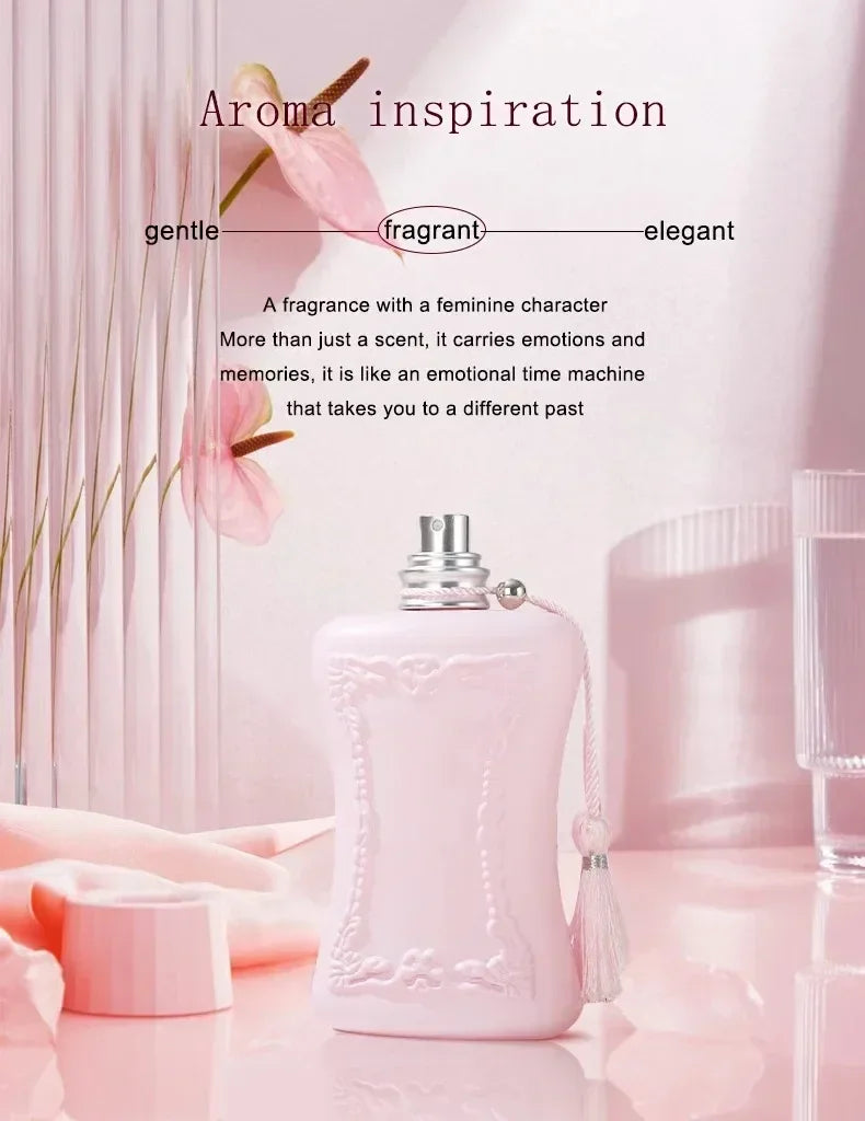 Original Women Perfume Female Long Lasting Perfumes Floral Fragrance Women's Perfume Gift Spray Pheromone 75ml Eau De Toilette - She Vibess By C2P
