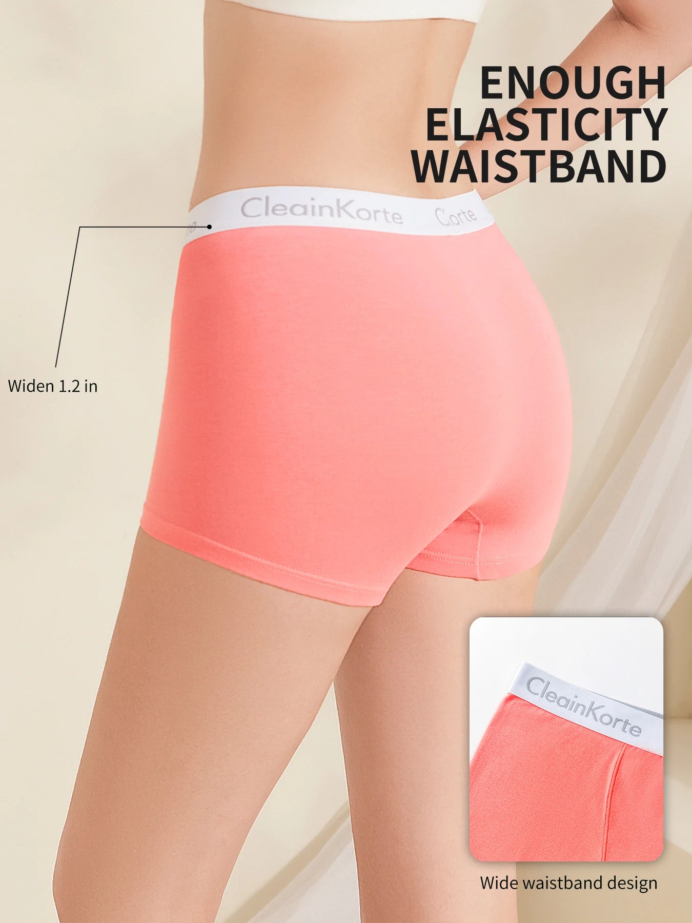 Plus Size S-5XL Unisex Boxer Underwear Women Couple Sports Shorts Cotton Yoga Panty for Female Underpants Woman Boyshort Briefs - She Vibess By C2P