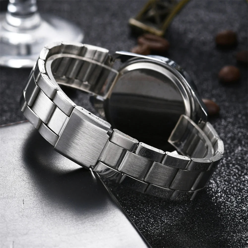Luxury Women's Watch Fashion 2025 Diamonds TVK Quartz Watch Business Stainless Steel Gold Ladies Clock Gift Wristwatch - She Vibess By C2P