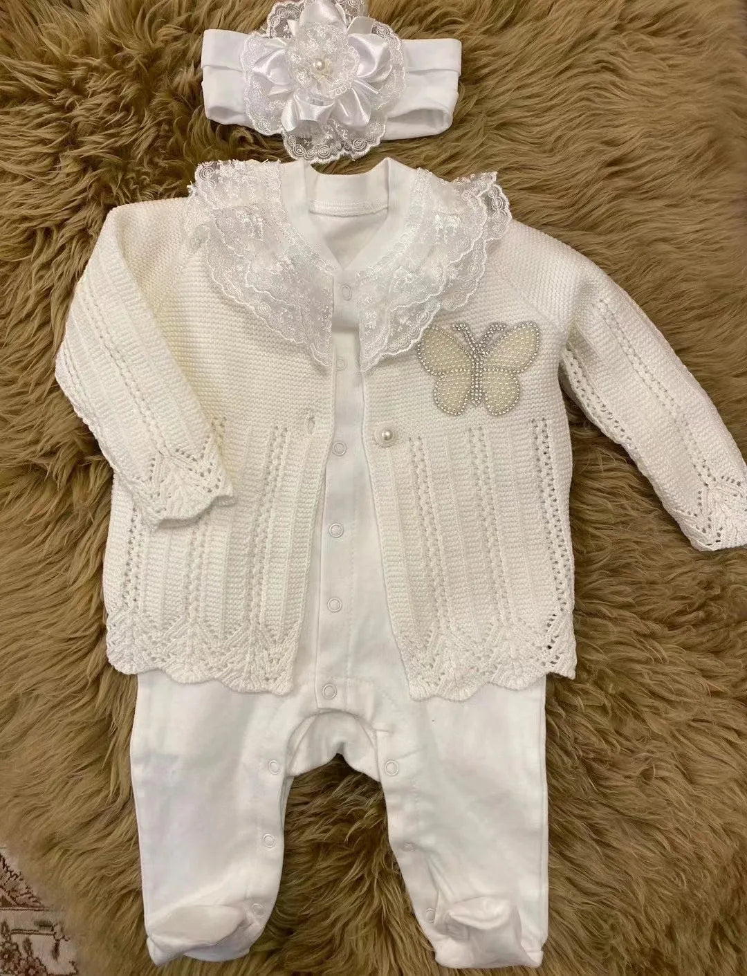 Velvet Newborn Baby Boy Outfits Blazer Vest Kids Clothing Cotton Infant Products Body Suit Shirt Pants Mittens Receiving Blanket - She Vibess By C2P