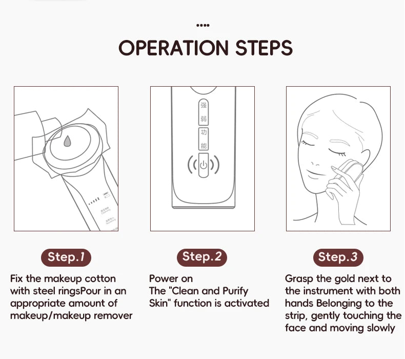 KSKIN Multifunctional Facial Skin Care Beauty Massager Electric Facial Massage Device Clean Face Skin Rejuvenation Beauty Device - She Vibess By C2P