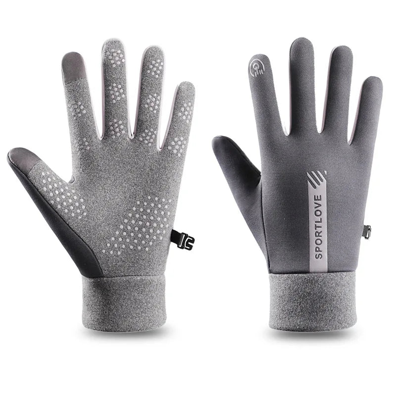 Winter Gloves Women Cycling Bike Thermal Fleece Cold Resistance Wind Waterproof Bicycle Warm Outdoor Running Skiing Mittens - She Vibess By C2P
