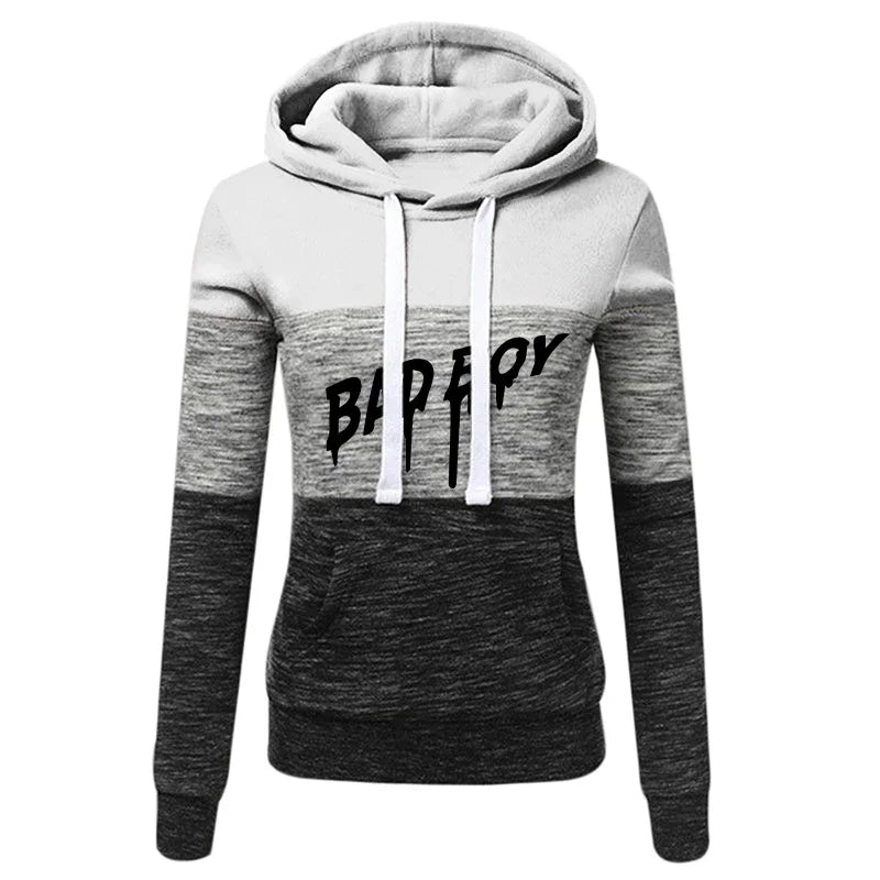Hoodies Daily Women's Sweatshirts Versatile Fashion Color Block Jogging Sweatpants Tracksuit Hot Sales Casual Pullovers Clothing - She Vibess By C2P