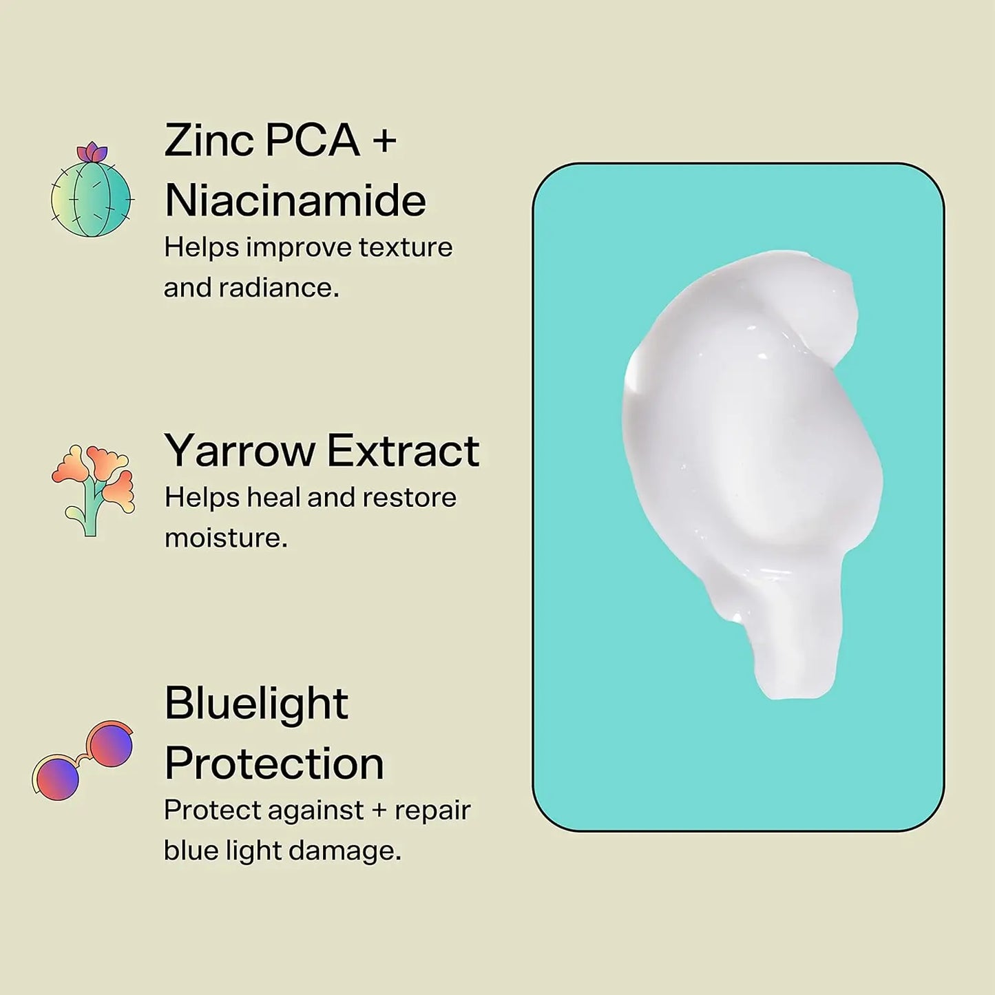 Bubble Skincare Advanced Balancing Face Moisturizer - Hydrating gel with Niacinamide to improve skin texture and radiance - She Vibess By C2P