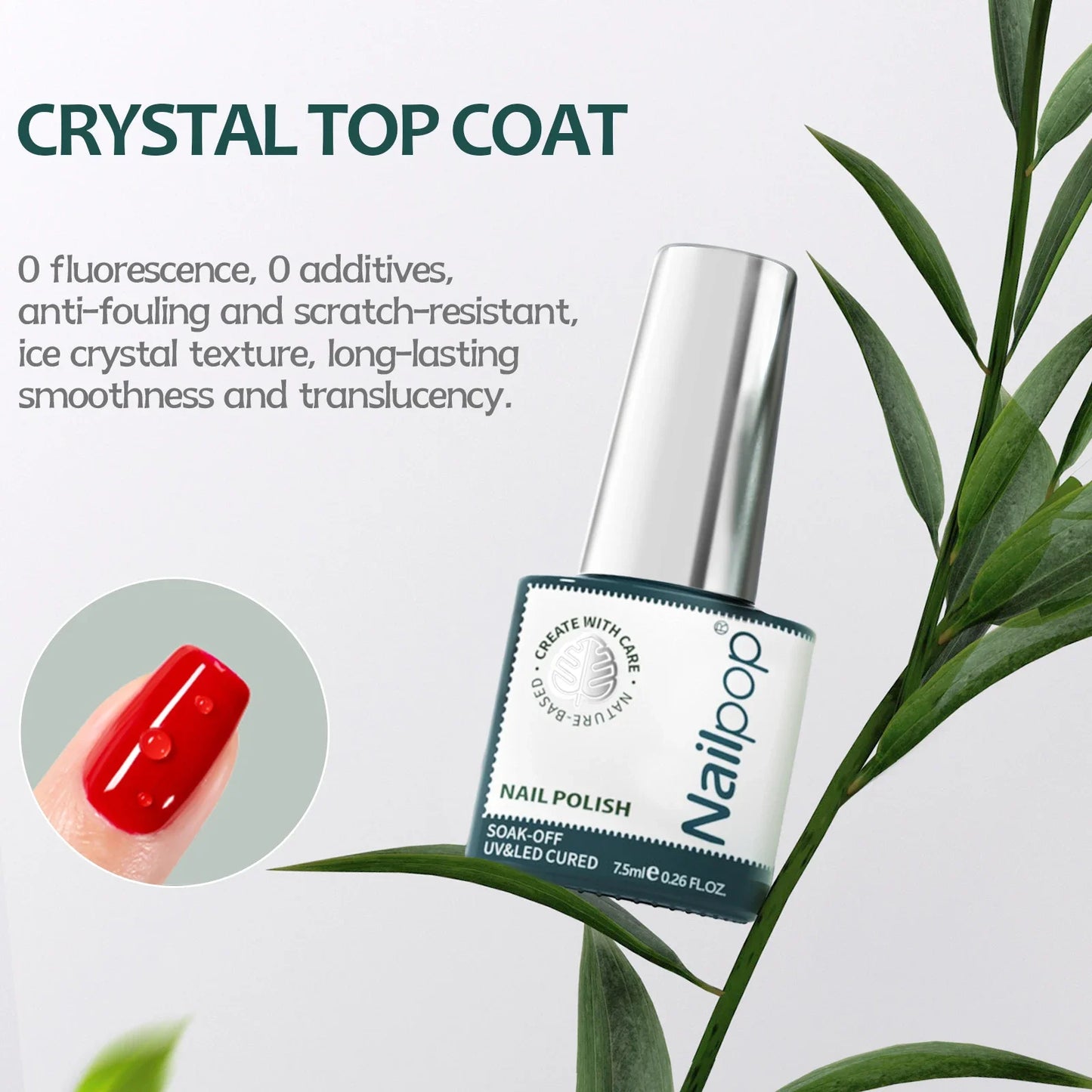 NAILPOP Gel Nail Polish Liner 8ML 5 Colors Nail Art Paint Gel for French Tips Swirls DIY Manicure Soak Off UV Cure with Brush - She Vibess By C2P