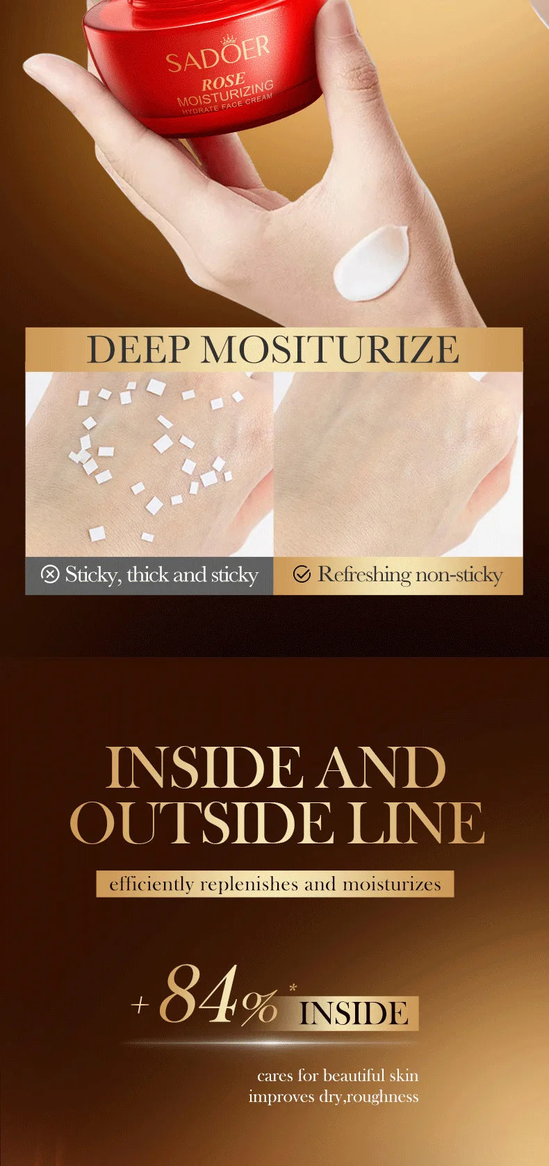 Cream Moisturizer Facial Cream Improve Dry And Rough Skin Cosmetics For Face Cream Skin Care - She Vibess By C2P