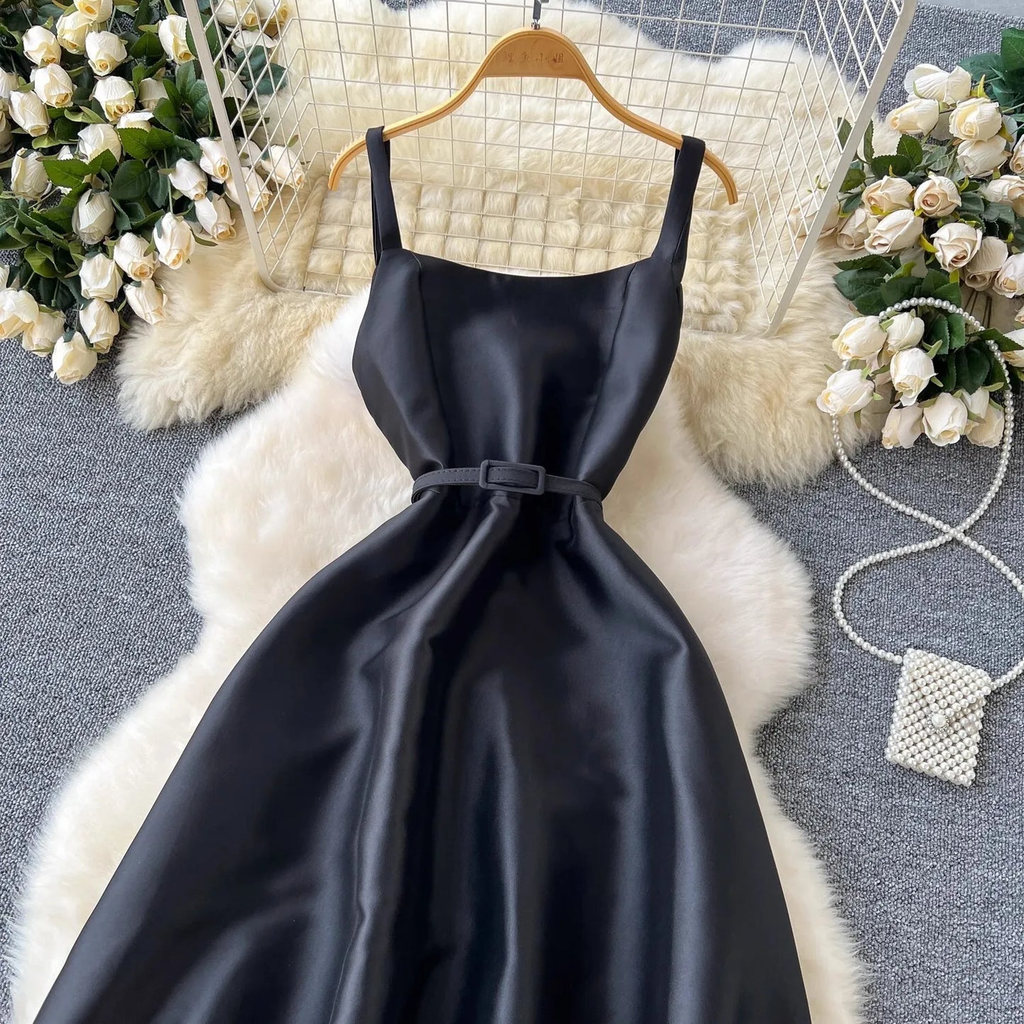 Summer Autumn Holiday Satin Evening Long Dress Women's Formal Occasion Dresses Party Ball Gown Sexy Backless Cocktail Robe - She Vibess By C2P