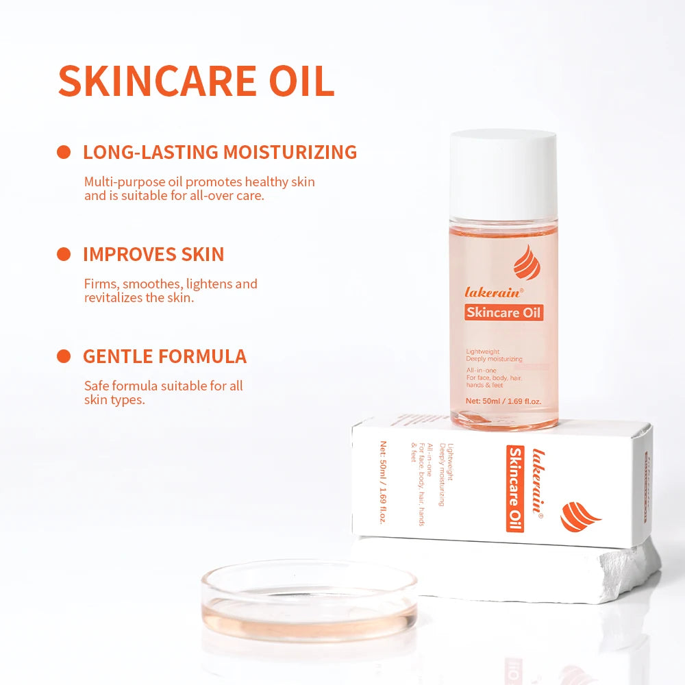 Skincare Oil Vitamin E Skin Care essence Body Oil for Scars Pregnancy Marks Facial Body Moisturizing Oil For All Skin Types - She Vibess By C2P