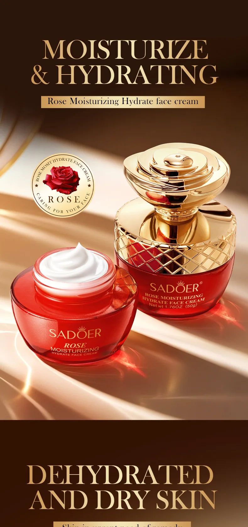 Cream Moisturizer Facial Cream Improve Dry And Rough Skin Cosmetics For Face Cream Skin Care - She Vibess By C2P