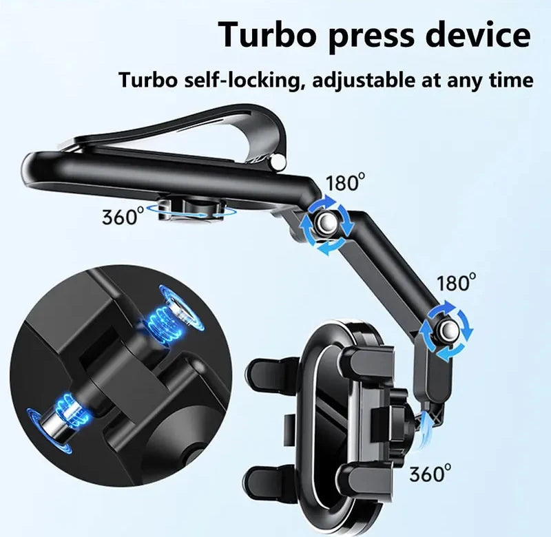 Car Mobile Phone Stand Sun Visor Navigation Car Support Stand General Direct Vision Car Multi-functional Mobile Phone Stand