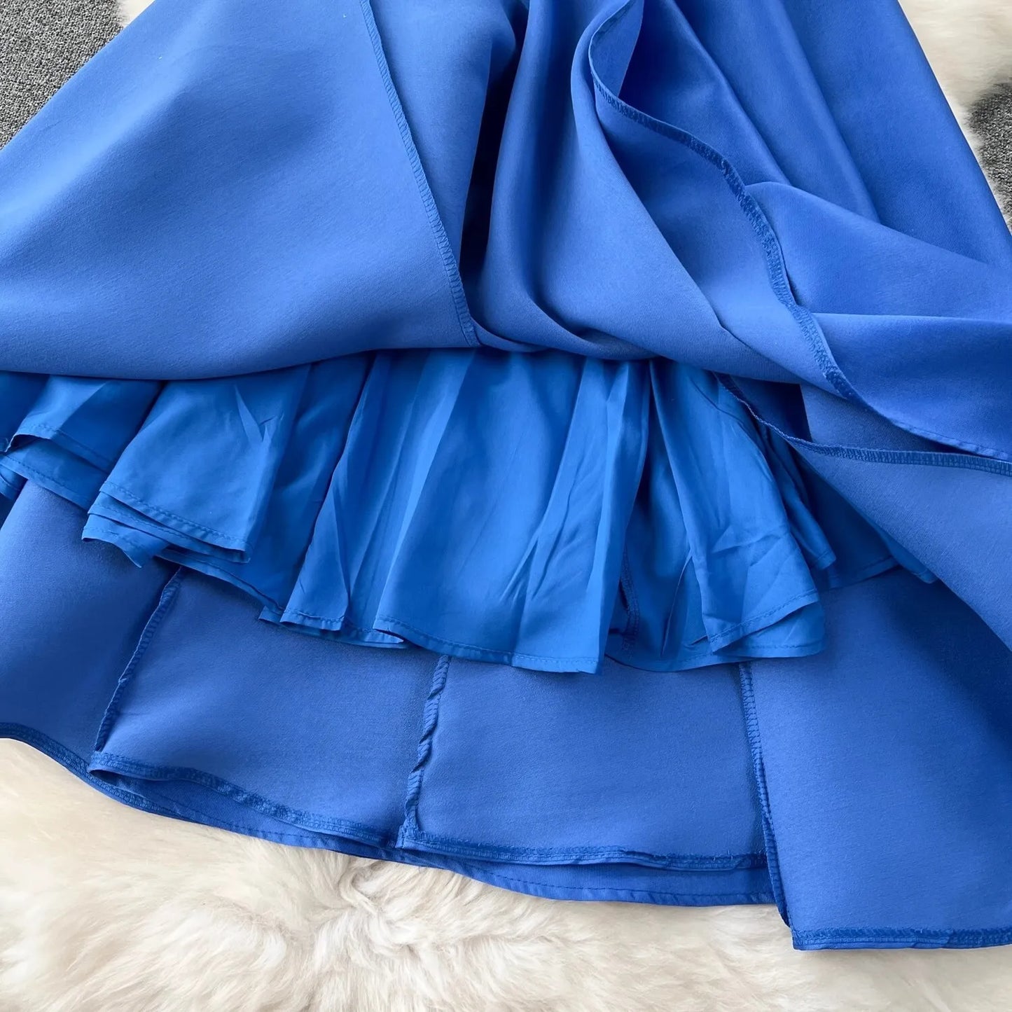 Summer Autumn Holiday Satin Evening Long Dress Women's Formal Occasion Dresses Party Ball Gown Sexy Backless Cocktail Robe - She Vibess By C2P