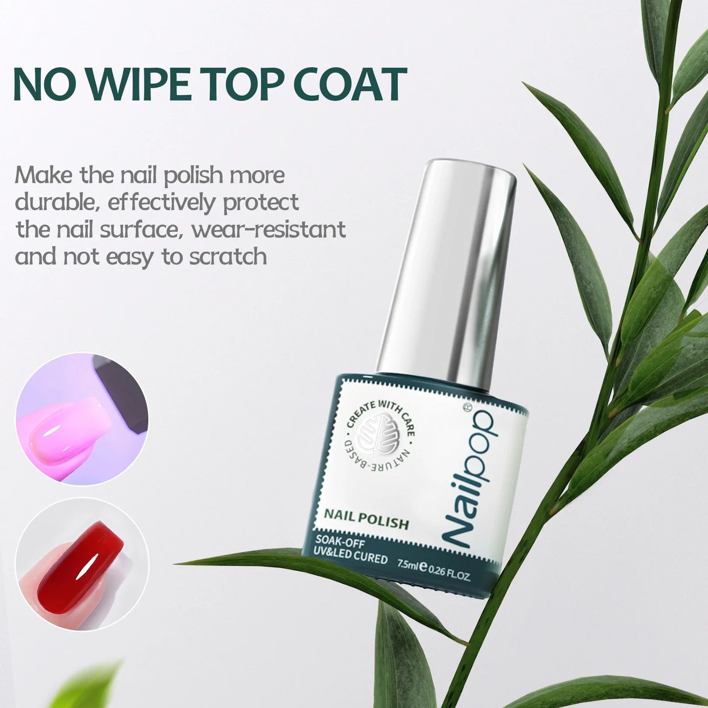 NAILPOP Gel Nail Polish Liner 8ML 5 Colors Nail Art Paint Gel for French Tips Swirls DIY Manicure Soak Off UV Cure with Brush - She Vibess By C2P