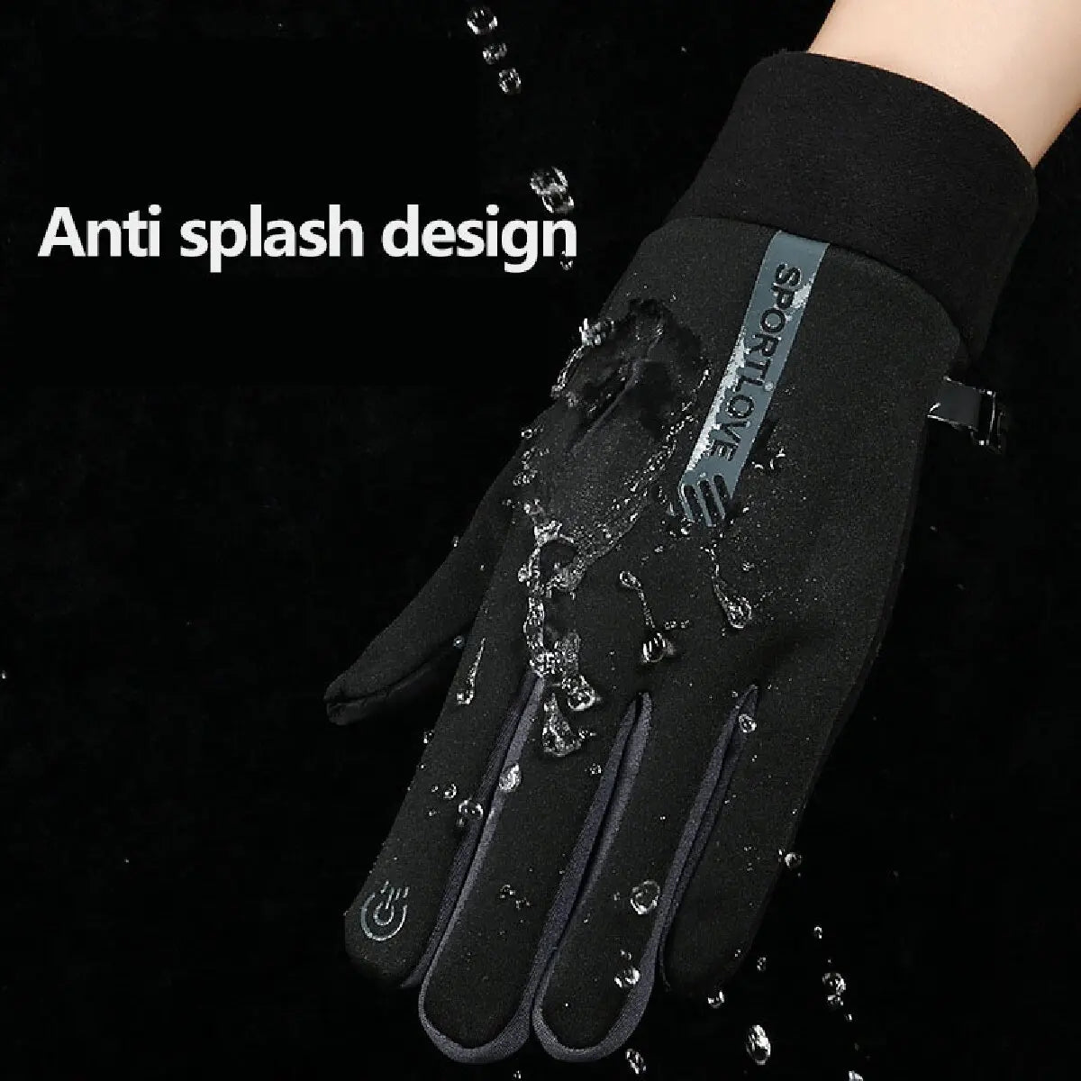 Winter Gloves Women Cycling Bike Thermal Fleece Cold Resistance Wind Waterproof Bicycle Warm Outdoor Running Skiing Mittens - She Vibess By C2P