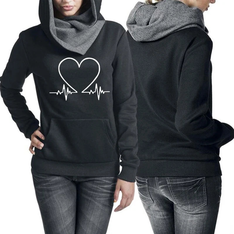 Woman Tracksuit Two Piece Set Winter Warm Hoodies+Pants Pullovers Sweatshirts Female Jogging Woman Clothing Sports Suit Outfits - She Vibess By C2P