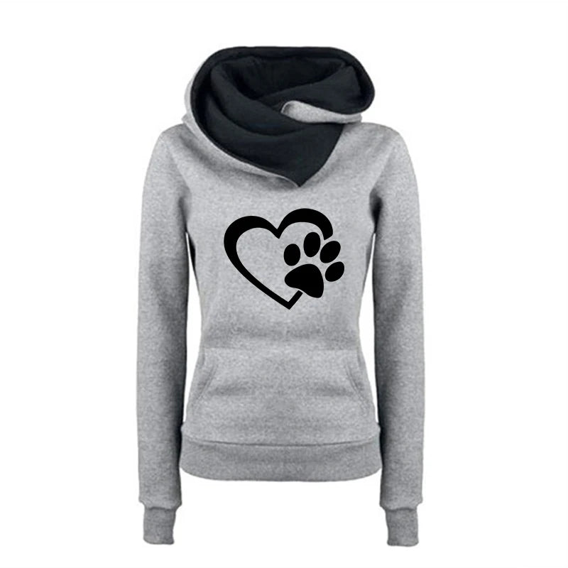 Woman Clothing 2024 New Hoodies Fashion Women Sweatshirts Long Sleeve Top Daily Pullovers High Quality Streetwear Jogging Casual - She Vibess By C2P